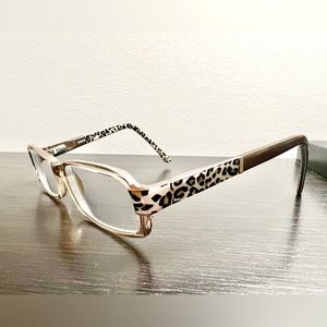 BeBe leopard print women’s eyeglasses